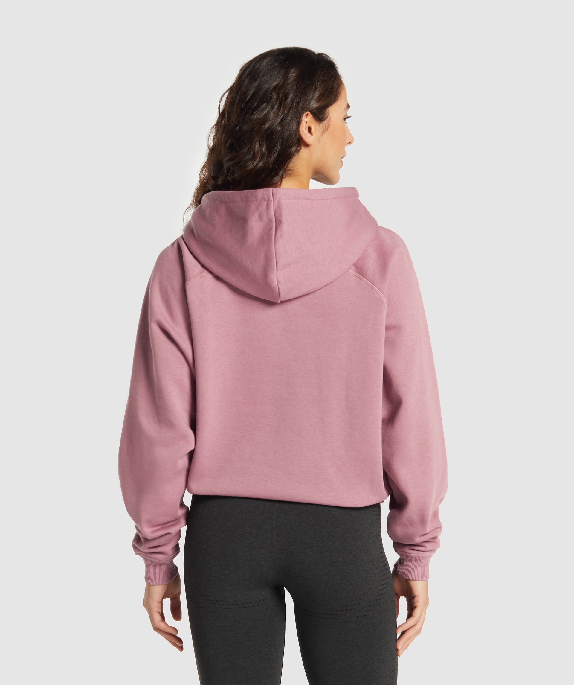 Sudadera con capucha de polar de gran tamaño para entrenamiento