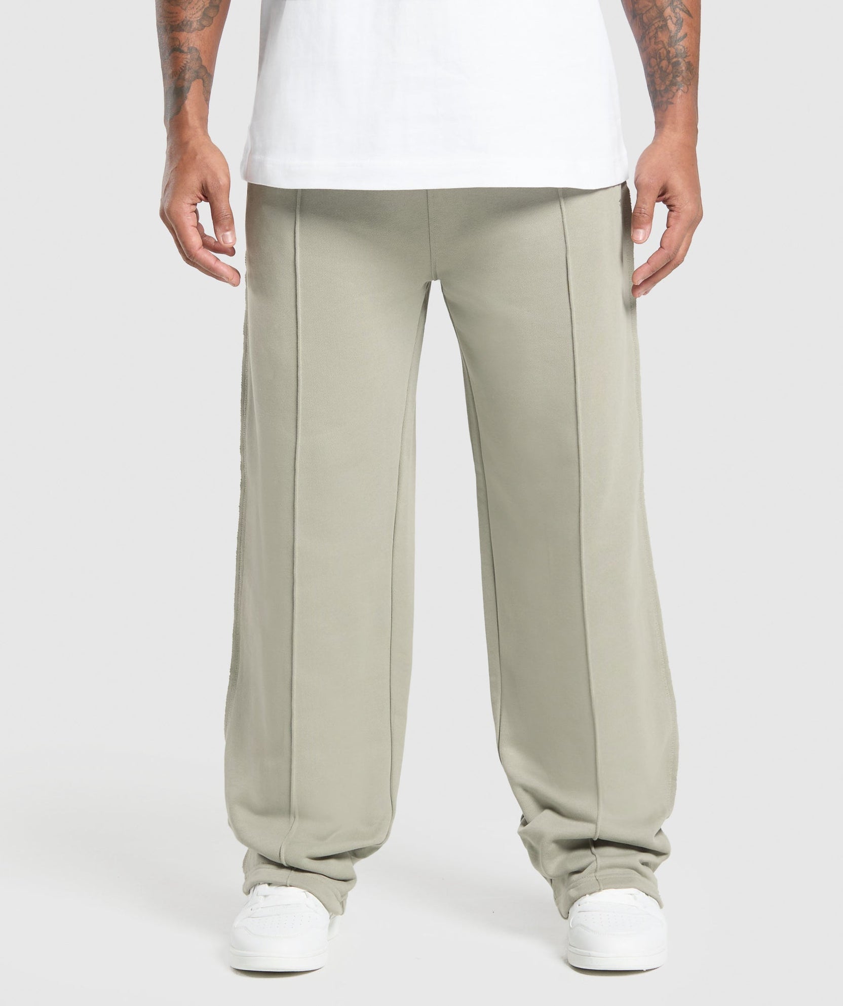 Pantalones de pierna ancha