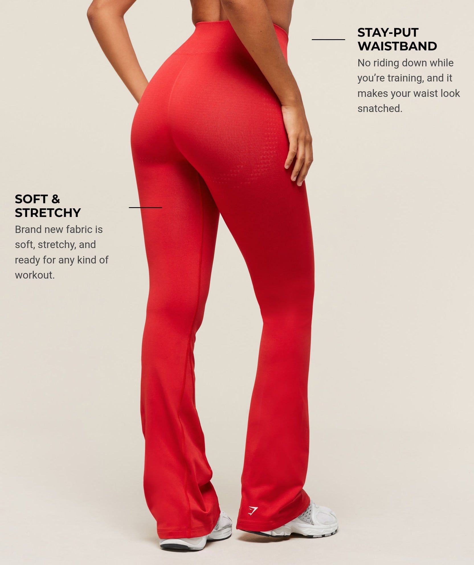 Leggings acampanados sin costuras Vital Sculpt